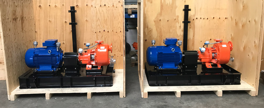 船用立軸雙蝸殼外混式自吸泵