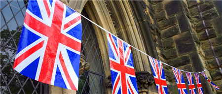 英國(guó)國(guó)旗彩旗